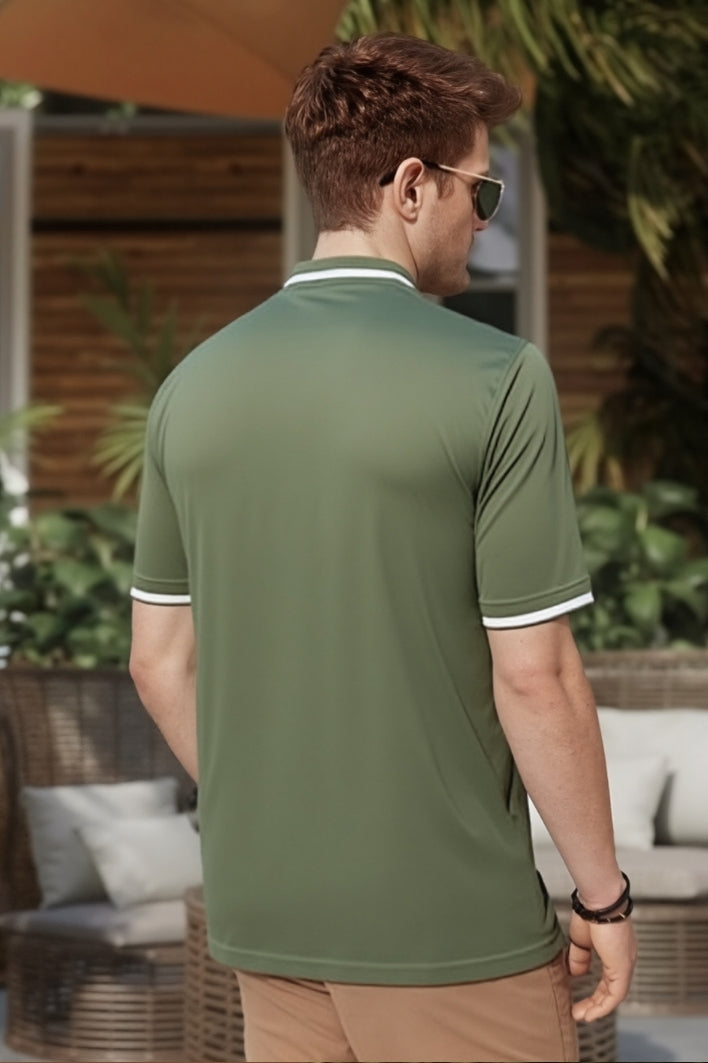 Armani Exchange Iconic Logo Premium Cotton Men’s Polo Shirt