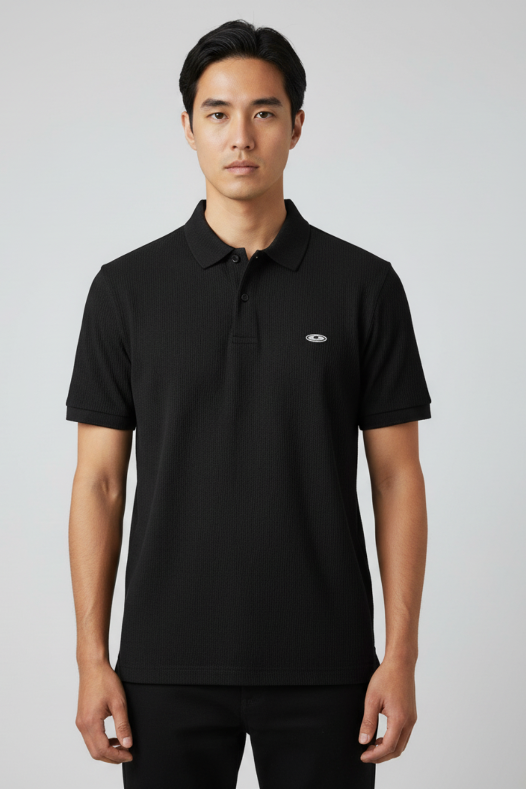 Champion Classic Logo Flex Cotton Men’s Polo T-Shirt